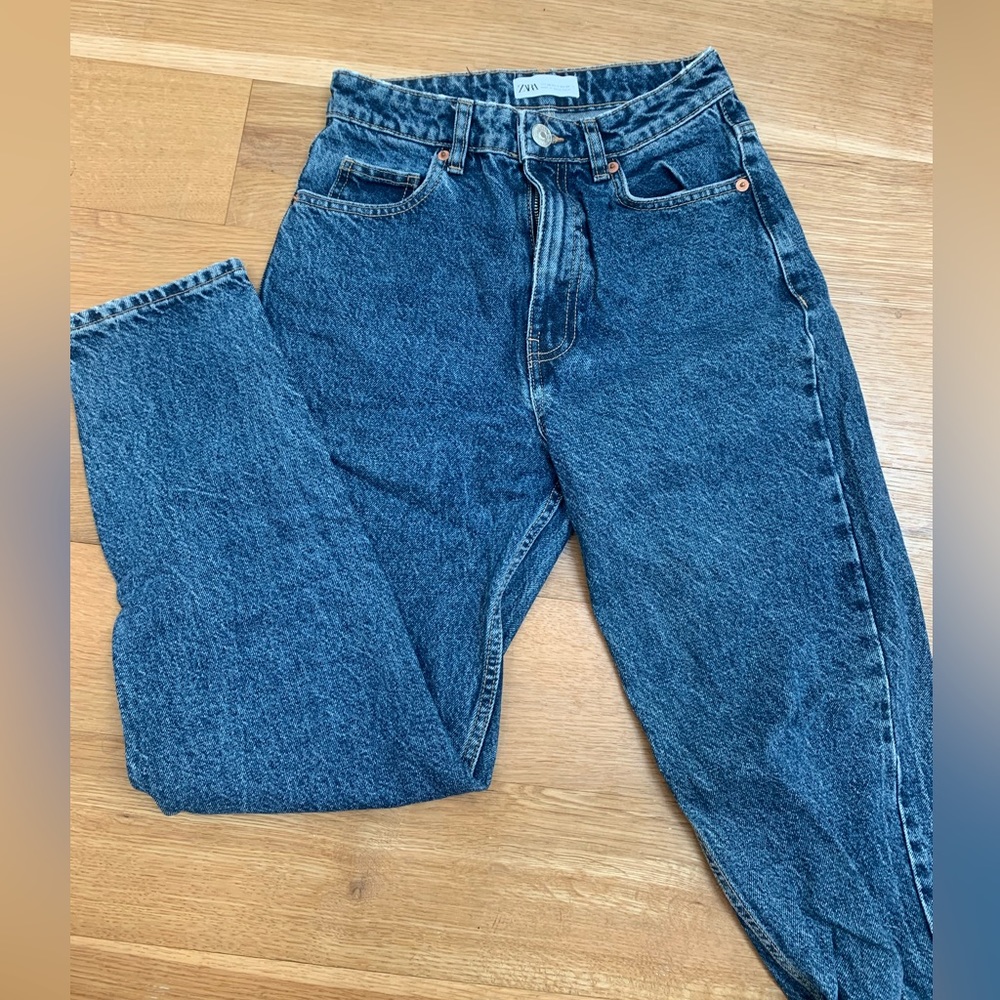 Zara mom jeans